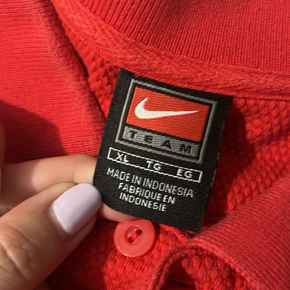 Nike Vintage Waffle Knit Ole Miss Polo Size XL - Picture 8 of 11